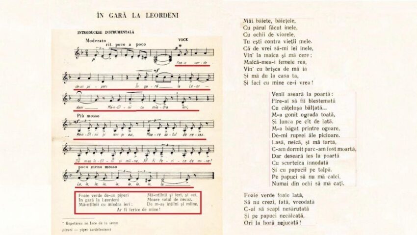 Istoria nescrisă a cântecului „În gară la Leordeni”, ajuns și peste Prut